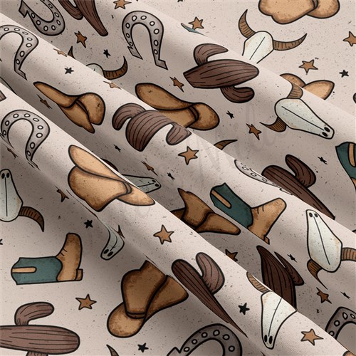 Boho Western Double Brushed Polyester Fabric Jersey Stretchy Soft Polyester Stretch Fabric