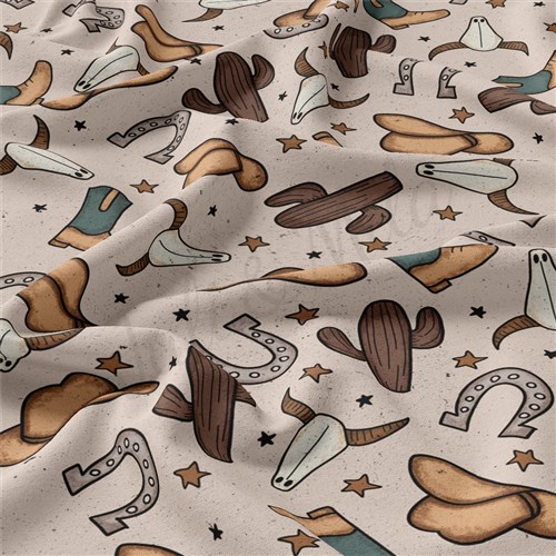 Boho Western Double Brushed Polyester Fabric Jersey Stretchy Soft Polyester Stretch Fabric