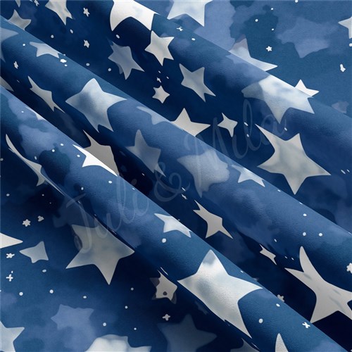 4th of July Patriotic Double Brushed Polyester Fabric Jersey Stretchy Soft Polyester Stretch Fabric