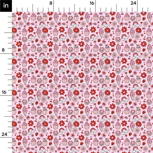 Valentine's Day Double Brushed Polyester Fabric Jersey Stretchy Soft Polyester Stretch Fabric