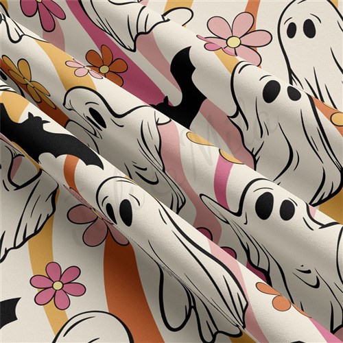 halloween Double Brushed Polyester Fabric Jersey Stretchy Soft Polyester Stretch Fabric