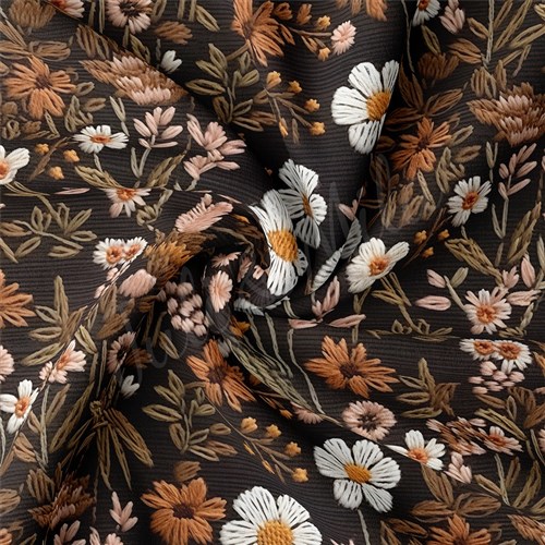 Embroidery Double Brushed Polyester Fabric Jersey Stretchy Soft Polyester Stretch Fabric