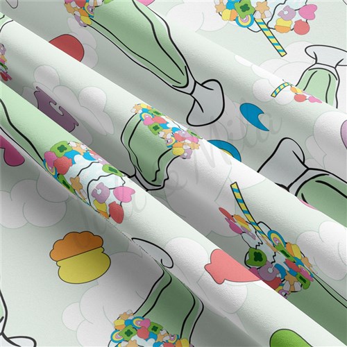 St. Patrick Day Double Brushed Polyester Fabric Jersey Stretchy Soft Polyester Stretch Fabric