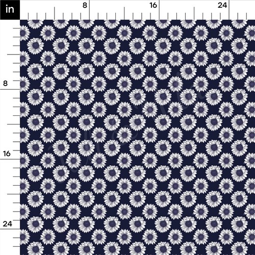Floral Flowers Double Brushed Polyester Fabric Jersey Stretchy Soft Polyester Stretch Fabric
