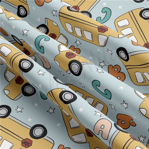 Back to School Double Brushed Polyester Fabric Jersey Stretchy Soft Polyester Stretch Fabric