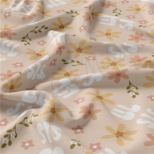 Lil Sis Double Brushed Polyester Fabric Jersey Stretchy Soft Polyester Stretch Fabric