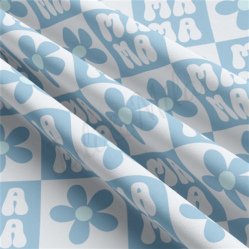 Mama Double Brushed Polyester Fabric Jersey Stretchy Soft Polyester Stretch Fabric