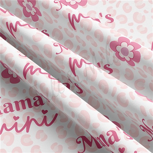 Mama's Mini Double Brushed Polyester Fabric Jersey Stretchy Soft Polyester Stretch Fabric