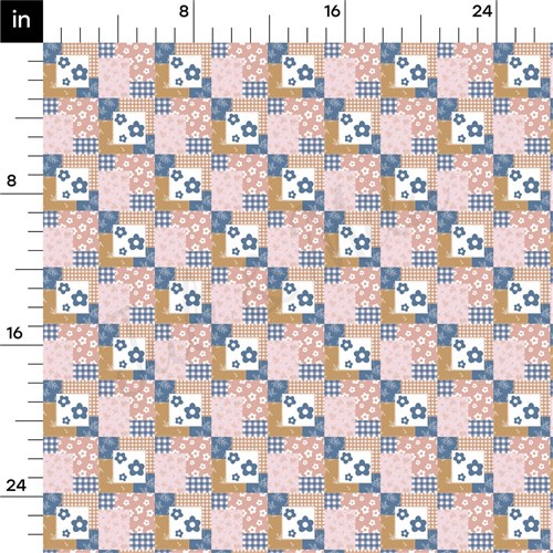 Patchwork Floral Double Brushed Polyester Fabric Jersey Stretchy Soft Polyester Stretch Fabric