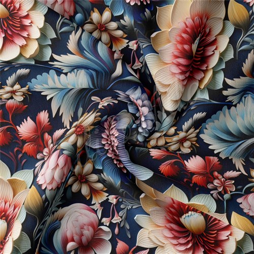 Embroidery Double Brushed Polyester Fabric Jersey Stretchy Soft Polyester Stretch Fabric