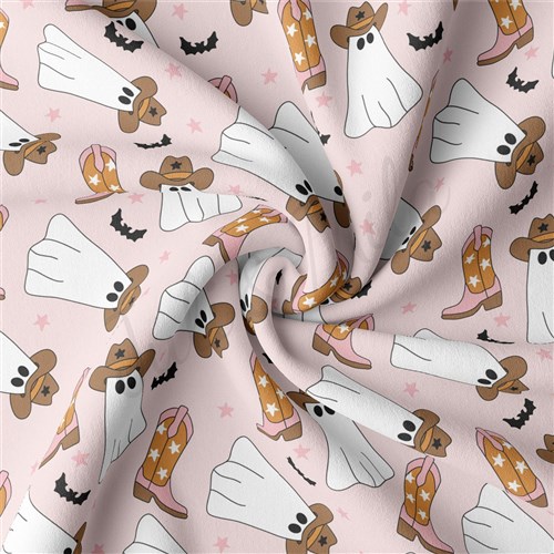 Halloween Fall Double Brushed Polyester Fabric Jersey Stretchy Soft Polyester Stretch Fabric