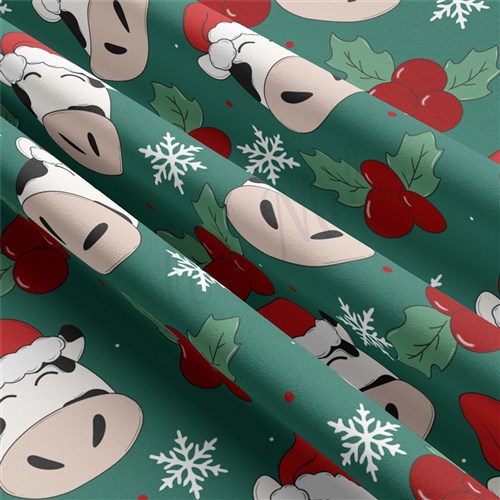 Christmas Double Brushed Polyester Fabric Jersey Stretchy Soft Polyester Stretch Fabric