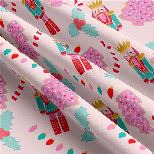 Christmas Double Brushed Polyester Fabric Jersey Stretchy Soft Polyester Stretch Fabric