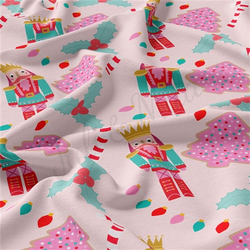 Christmas Double Brushed Polyester Fabric Jersey Stretchy Soft Polyester Stretch Fabric
