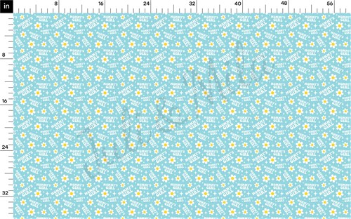 Mommy's Girl Double Brushed Polyester Fabric Jersey Stretchy Soft Polyester Stretch Fabric