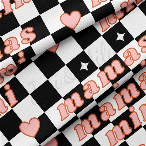 Mama's Mini Double Brushed Polyester Fabric Jersey Stretchy Soft Polyester Stretch Fabric