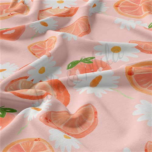 Orange Double Brushed Polyester Fabric Jersey Stretchy Soft Polyester Stretch Fabric