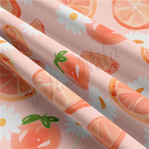 Orange Double Brushed Polyester Fabric Jersey Stretchy Soft Polyester Stretch Fabric