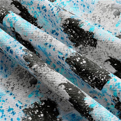 AA167 TBP102 Liverpool Bullet Textured Stretch Solid Strip Thick Knit Jersey Fabric