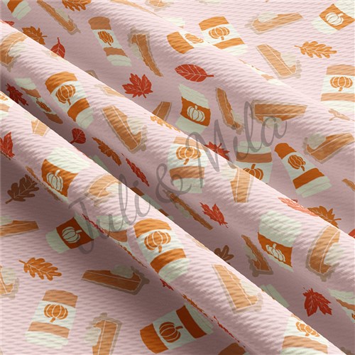 Fall Autumn Thanksgiving Printed Fabric AA585 & Get a Free $89.99 Embroidery Bundle