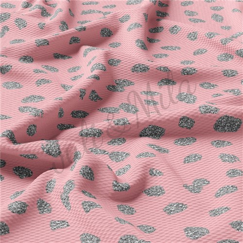AA206 TBP102 Liverpool Bullet Textured Stretch Solid Strip Thick Knit Jersey Fabric