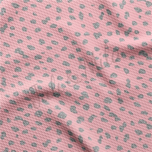 AA206 TBP102 Liverpool Bullet Textured Stretch Solid Strip Thick Knit Jersey Fabric