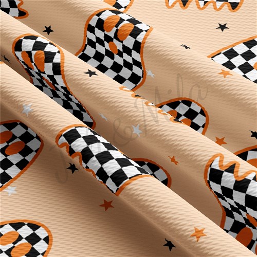 Fall Autumn Liverpool Bullet Textured Stretch Solid Strip Thick Knit Jersey Fabric
