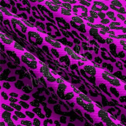 Cheetah Leopard AA194 TBP102 Liverpool Bullet Textured Stretch Solid Strip Thick Knit Jersey Fabric