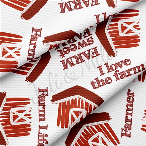 Farm Liverpool Bullet Textured Stretch Solid Strip Thick Knit Jersey Fabric