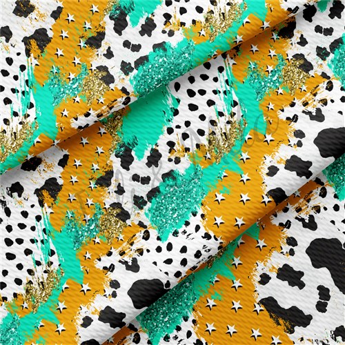 Printed Liverpool Bullet Textured Stretch Solid Strip Thick Knit Jersey Fabric