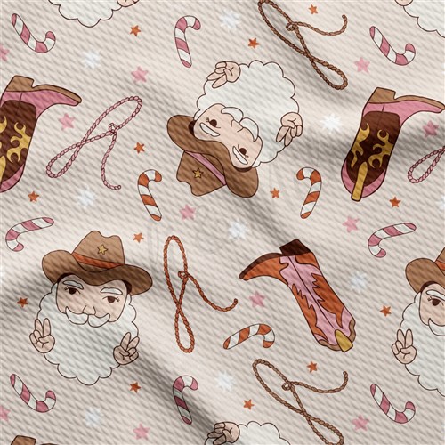 Christmas Printed Liverpool Fabric AA2145 & Get a Free $89.99 Embroidery Bundle
