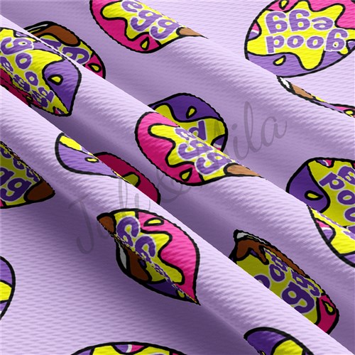 Easter East110 TBP101 Liverpool Bullet Textured Stretch Solid Strip Thick Knit Jersey Fabric