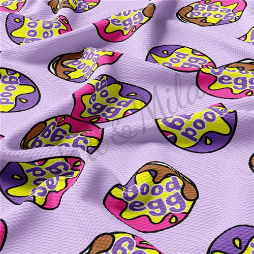 Easter East110 TBP101 Liverpool Bullet Textured Stretch Solid Strip Thick Knit Jersey Fabric