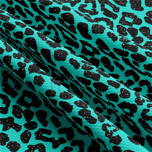 Cheetah Leopard AA196 TBP102 Liverpool Bullet Textured Stretch Solid Strip Thick Knit Jersey Fabric
