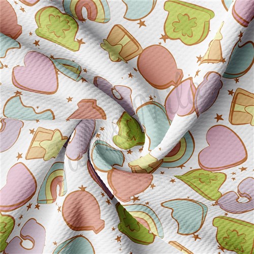 Lucky Charms St. Patrick Day Patrick's Fabric AA1323 & Get a Free $89.99 Embroidery Bundle