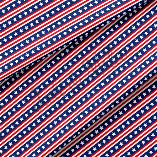 Patriotic 4th of July PT45 Liverpool Bullet Textured Stretch Solid Strip Thick Knit Jersey Fabric