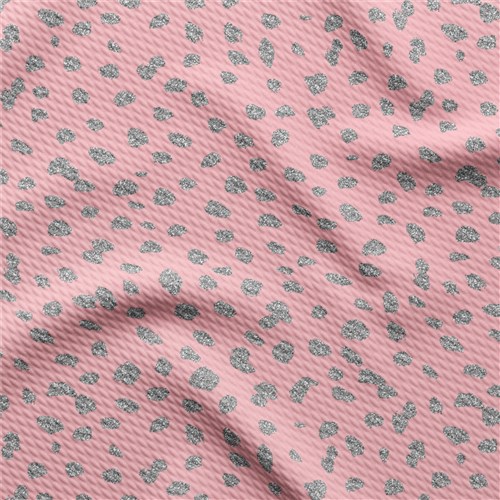 Liverpool Bullet Textured Stretch Solid Strip Thick Knit Jersey Fabric