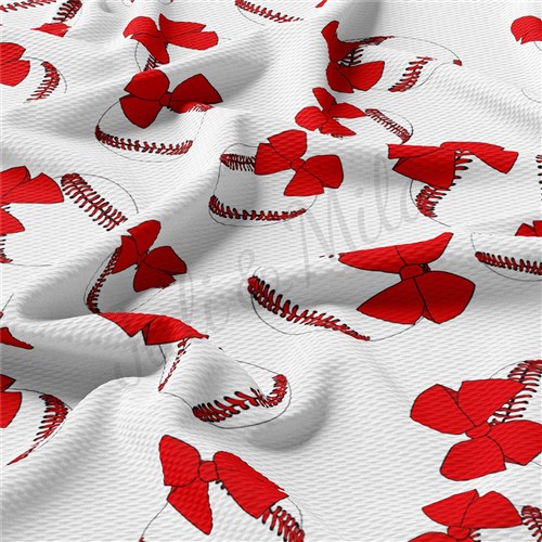 Baseball Printed 4Way Stretch Solid Liverpool AA1483 & Get a Free $89.99 Embroidery Bundle
