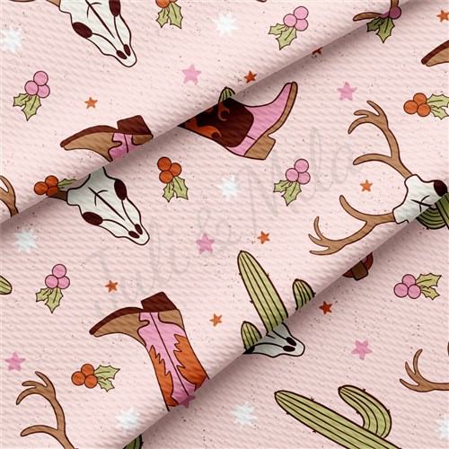 Western Boho Printed Liverpool Fabric AA2142 & Get a Free $89.99 Embroidery Bundle