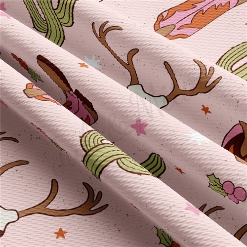 Western Boho Printed Liverpool Fabric AA2142 & Get a Free $89.99 Embroidery Bundle