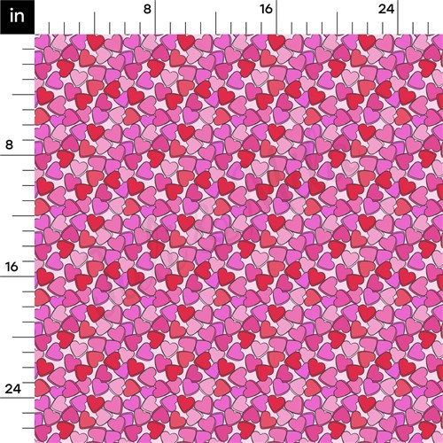 Valentine's Day Liverpool Bullet Textured Stretch Solid Strip Thick Knit Jersey Fabric