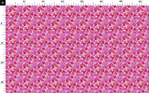Valentine's Day Liverpool Bullet Textured Stretch Solid Strip Thick Knit Jersey Fabric