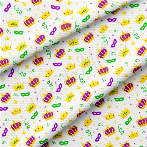 Mardi Gras AA2347 Liverpool Bullet Textured Stretch Solid Strip Thick Knit Jersey Fabric