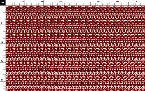 Christmas Christmas Liverpool Bullet Textured Stretch Solid Strip Thick Knit Jersey Fabric