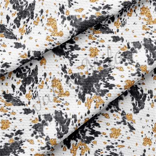 Printed Liverpool Bullet Textured Stretch Solid Strip Thick Knit Jersey Fabric