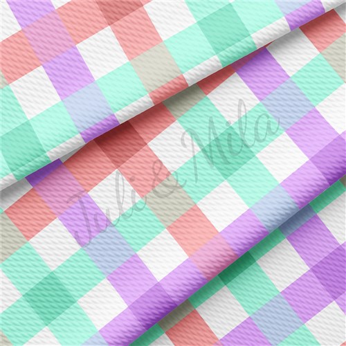 Easter Easter82 Liverpool Bullet Textured Stretch Solid Strip Thick Knit Jersey Fabric
