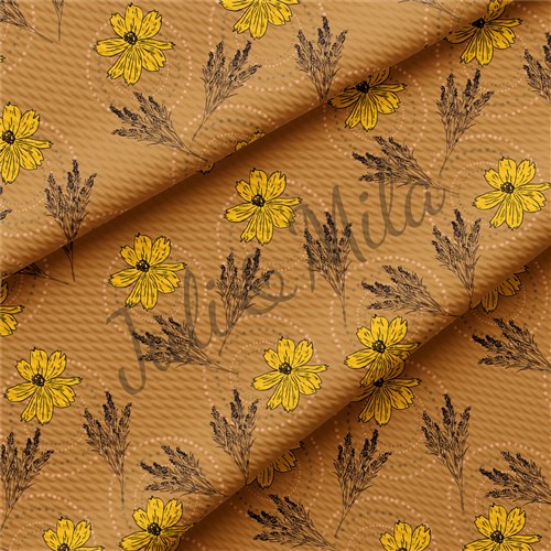 Printed Liverpool 4 Way Fabric (Floral49) & Get a Free $89.99 Embroidery Bundle