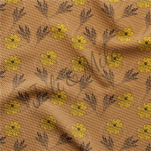 Printed Liverpool 4 Way Fabric (Floral49) & Get a Free $89.99 Embroidery Bundle