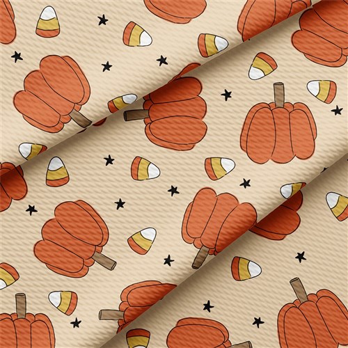 Autumn Fall Halloween Printed Liverpool Fabric AA1837 & Get a Free $89.99 Embroidery Bundle
