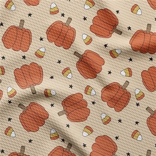 Autumn Fall Halloween Printed Liverpool Fabric AA1837 & Get a Free $89.99 Embroidery Bundle